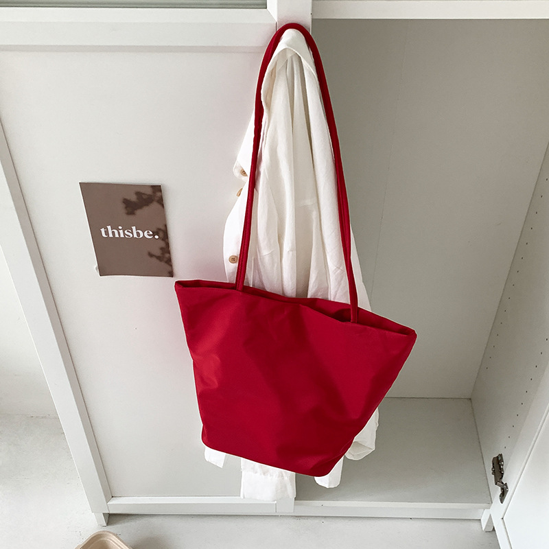 Interior Design Minimalist - 레저 미니멀리스트 여성 숄더백 새로운 대용량