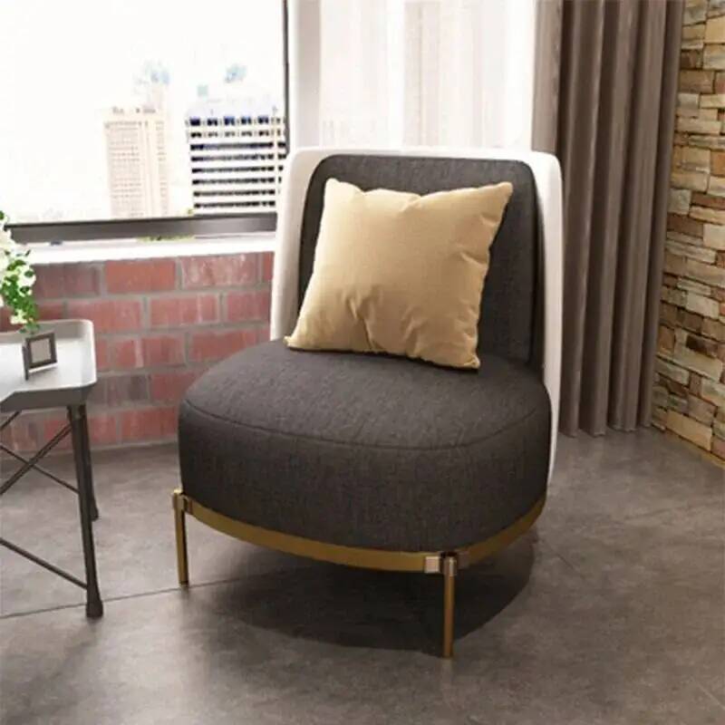 골드 디자이너 다리 공간 절약형 베이지색 의자 성인용  - Interior Design Office Space 리뷰 및 가격