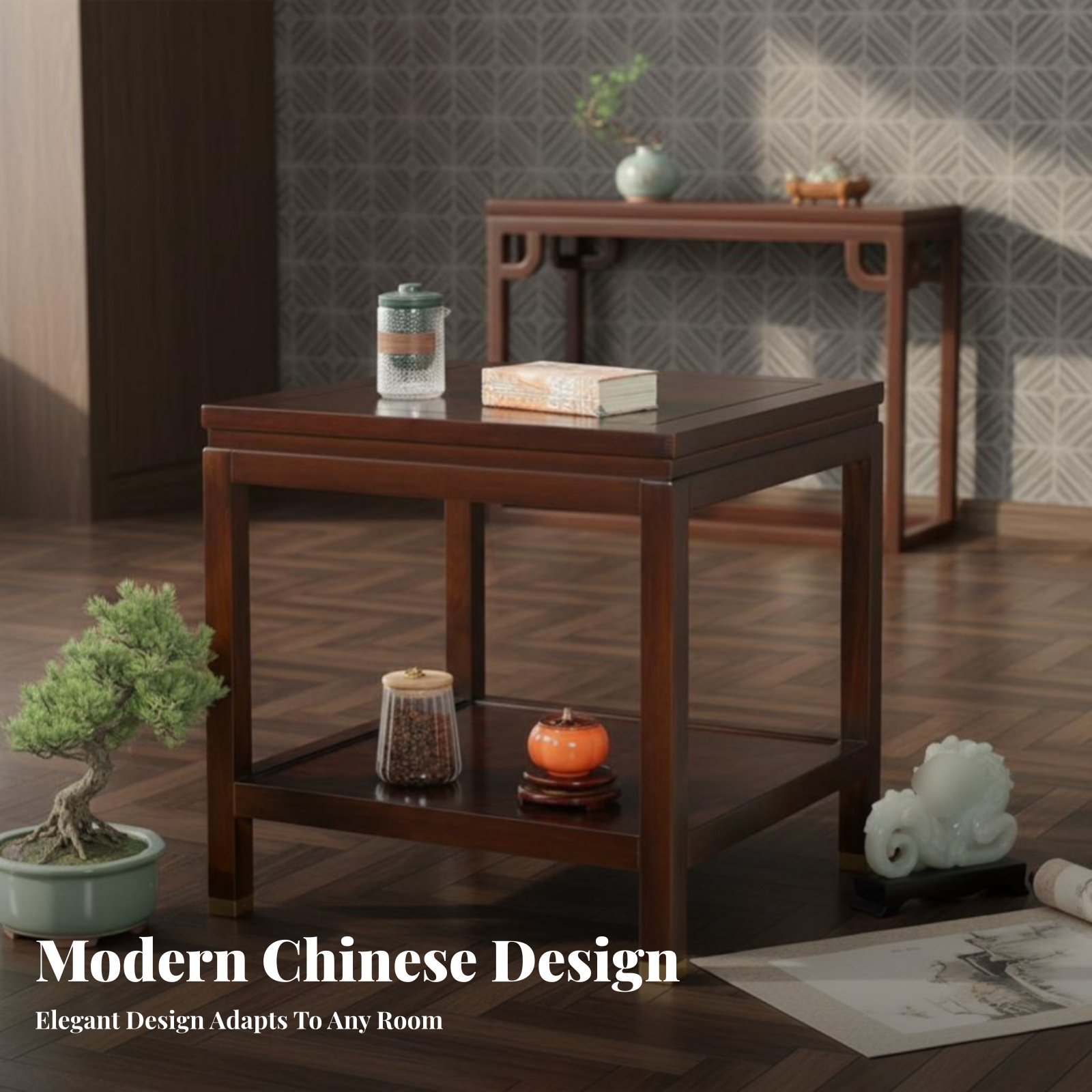 듀얼 레벨 사각 테이블 미니멀리스트 디자인 2단 사각  - Interior Design Minimalist 리뷰 및 가격