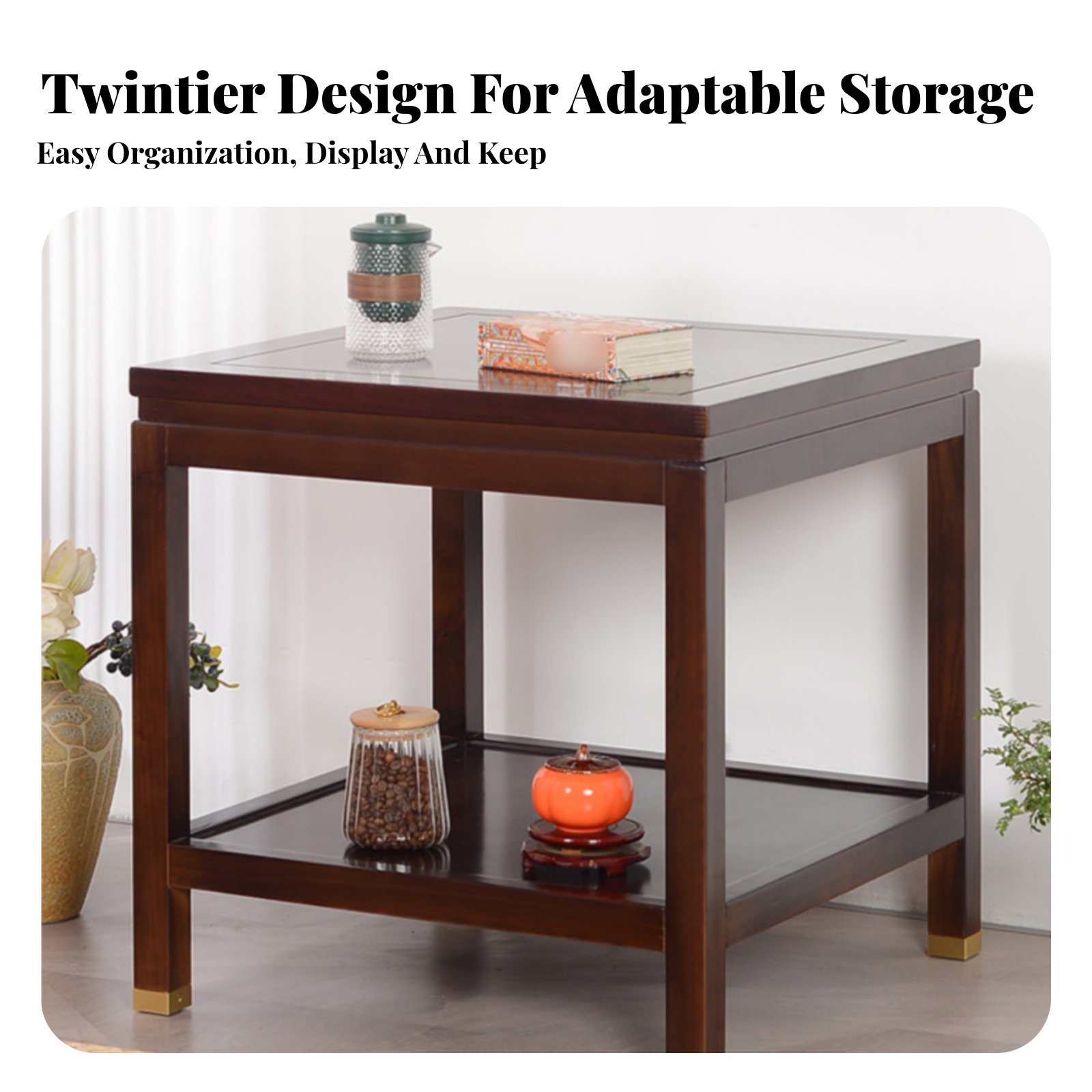 듀얼 레벨 사각 테이블 미니멀리스트 디자인 2단 사각  - Interior Design Minimalist 리뷰 및 가격