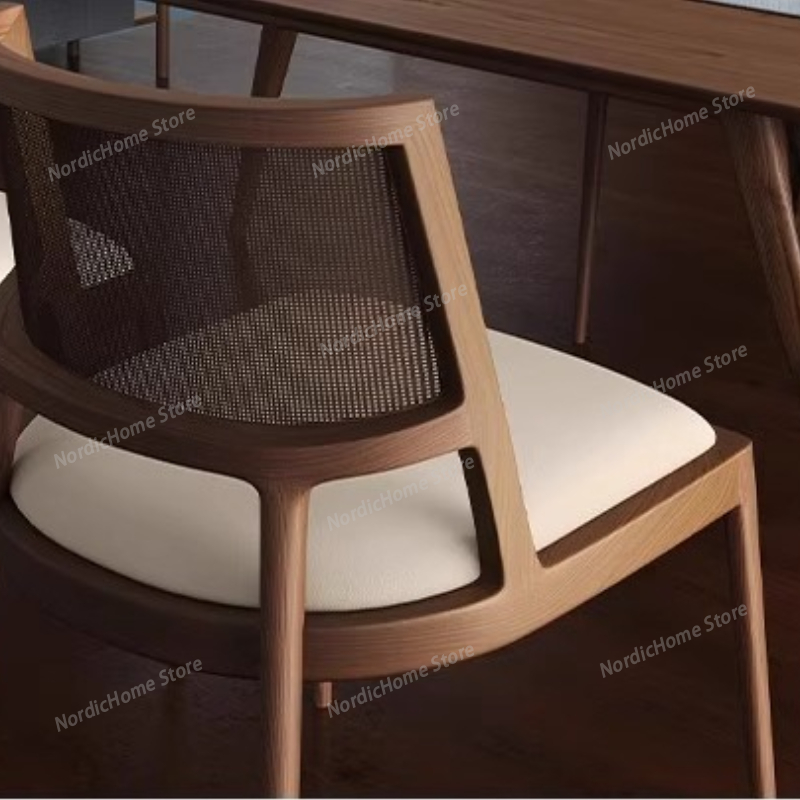 북유럽 라탄 식탁 의자 가죽 원목 호텔 라운지 식탁 의 - Interior Design Minimalist 리뷰 및 가격