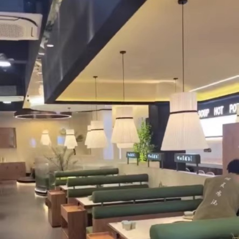 현대 디자이너 미니멀리스트 패브릭 LED 펜던트 조명  - Interior Design Minimalist 리뷰 및 가격