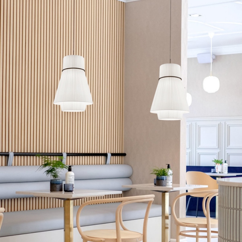 현대 디자이너 미니멀리스트 패브릭 LED 펜던트 조명  - Interior Design Minimalist 리뷰 및 가격