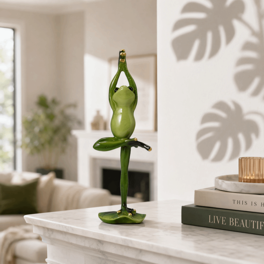 레진 요가 포즈 양서류 레진 피규어 4가지 선택 가능한 - Interior Design Co 리뷰 및 가격